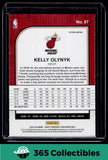 2019-20 Hoops Premium Stock #97 Kelly Olynyk Silver Pulsar Prizm Miami Heat