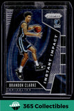 2019-20 Panini Prizm #25 Brandon Clarke Instant Impact Memphis Grizzlies