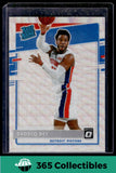 Optic 2020-21 Donruss Optic #169 Saddiq Bey Fanatics Basketball Detroit Pistons