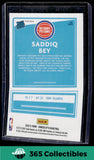 2020-21 Donruss Optic #169 Saddiq Bey Fanatics Rated Rookie Detroit Pistons