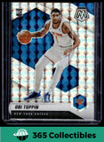2020 Panini Mosaic #220 Obi Toppin Silver Mosaic Prizm New York Knicks