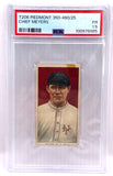 1909-11 T206 Tobacco Piedmont Chief Meyers N.Y. National 350-460 Factory No. 25 Back RC PSA 1.5