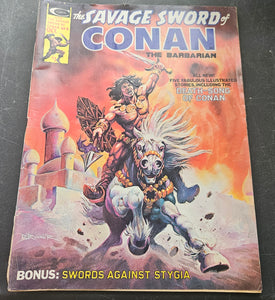 The Savage Sword of Conan The Barbarian - #8 - Death-Song of Conan  - October 1975 - Marvel - Comic Book