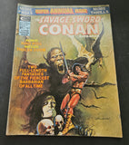 The Savage Sword of Conan The Barbarian - Annual #1 - Super Annual Issue   - 1974 - Marvel - Comic Book