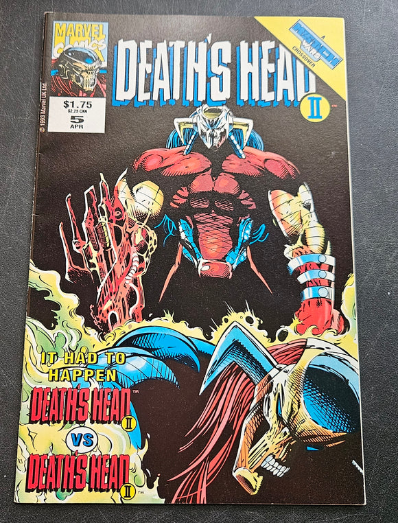 Death's Head II - Vol. 2 - #5 - Brief Encounter   - April 1993 - Marvel - Comic Book