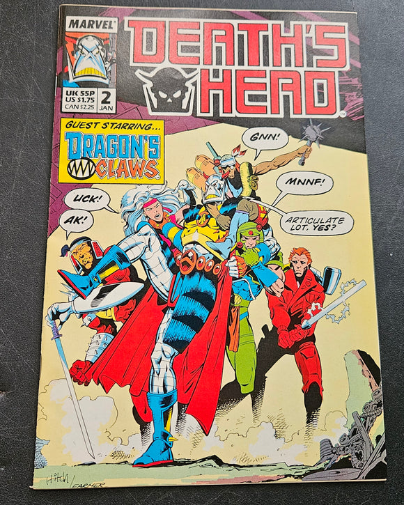 Death's Head - #2 - Contractual Obligation   - January 1989 - Marvel - Comic Book