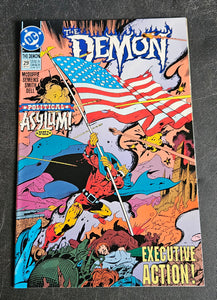 THE DEMON- POLITICAL ASYLUM #29 NOV 1992 - DETECTIVE COMICS DC  - COMIC BOOK