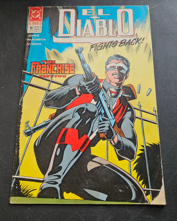 El Diablo - #11 - The Franchise Part 2 of 2 - June 1990 - DC - Comic Book