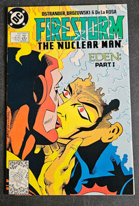 FIRESTORM THE NUCLEAR MAN - EDEN PART 1 #77 NOV 1988 - DETECTIVE COMICS DC  - COMIC BOOK