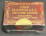 1986 Topps Traded Tiffany Baseball Sealed Set BBCE Wrapped Barry Bonds Bo Jackson RC