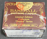 1986 Topps Traded Tiffany Baseball Sealed Set BBCE Wrapped Barry Bonds Bo Jackson RC