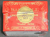 1990 Topps Traded Tiffany Baseball Sealed Set BBCE Wrapped