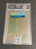 1984 Topps Dan Marino #123 Football Miami Dolphins NFL PSA 8 Auto 10