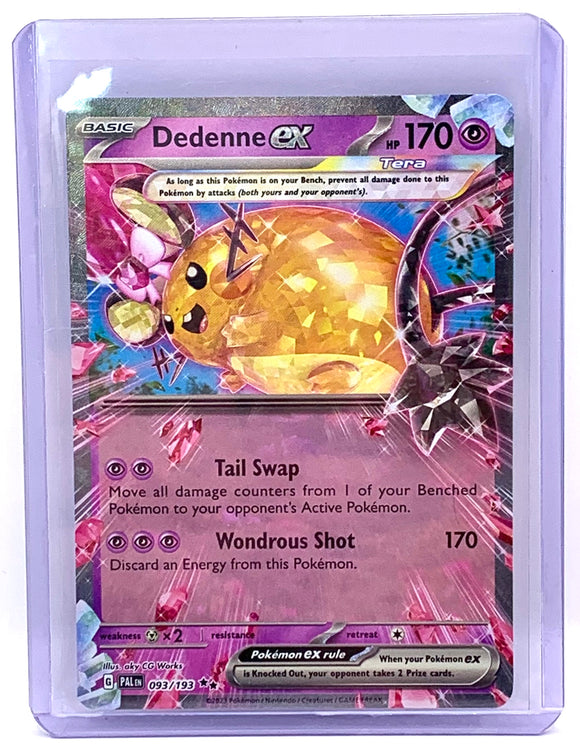 Pokemon Dedenne ex - 093/193 - SV02: Paldea Evolved