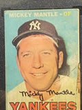 1967 TOPPS VENEZUELAN 192 MICKEY MANTLE SGC AUTHENTIC