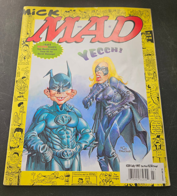 MAD - Mick Yecch! - #359 - July 1997 - MAD Comics - Comic Book