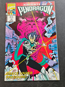 Knights of Pendragon - Vol 2 - #10 - Grace Under Pressure! - April 1993 - Marvel - Comic Book