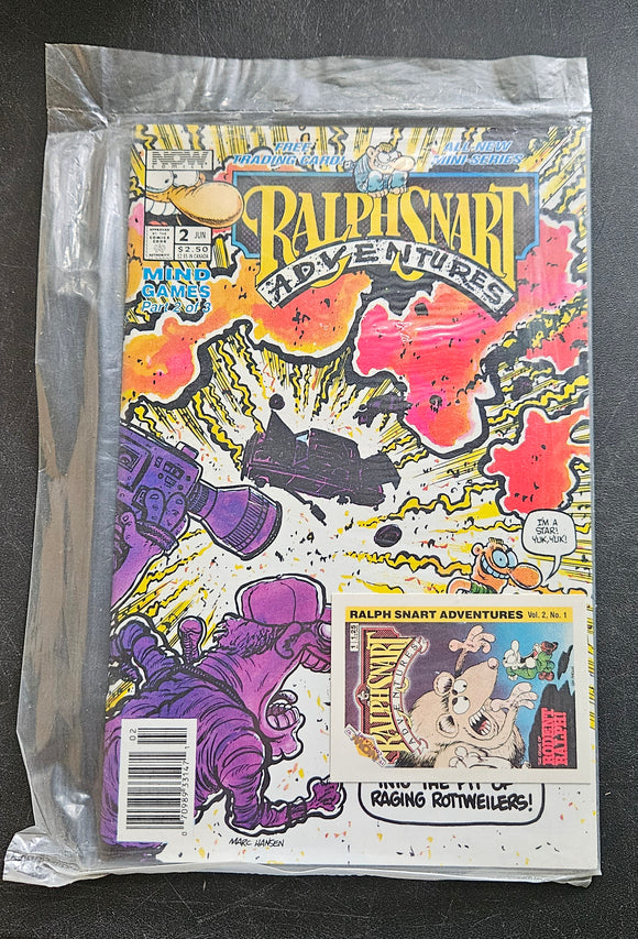 Ralph Snart Adventures - 4th Series - #2B - Mind Games Part 2 of 3 - June 1992 - NOW Comics - Comic Book