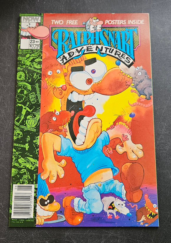 Ralph Snart Adventures - #23 - July 1990 - NOW Comics - Comic Book