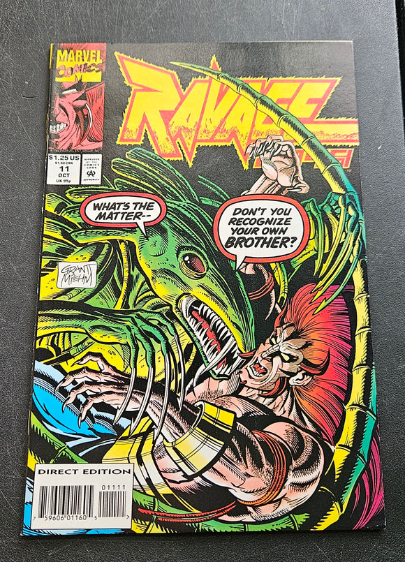 Ravage 2099 - #11 - The Stigmata Effect -  October 1993 - Marvel - Comic Book