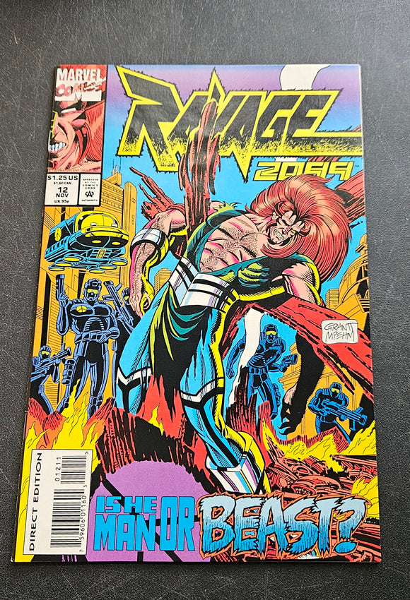 Ravage 2099 - #12 - Nature of the Beast -  November 1993 - Marvel - Comic Book