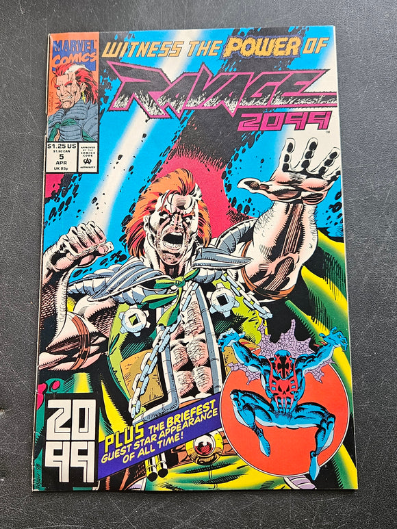 Ravage 2099 - #5- Witness The Power Of... - April 1993 - Marvel - Comic Book