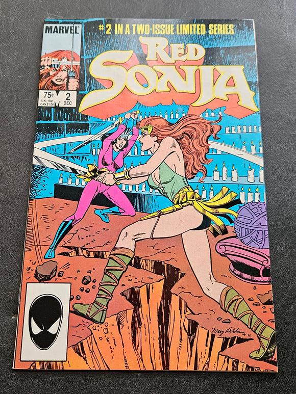 Red Sonja - Vol 2 #2 - Two-Issue Limited Series - December 1985 - Marvel - Comic Book