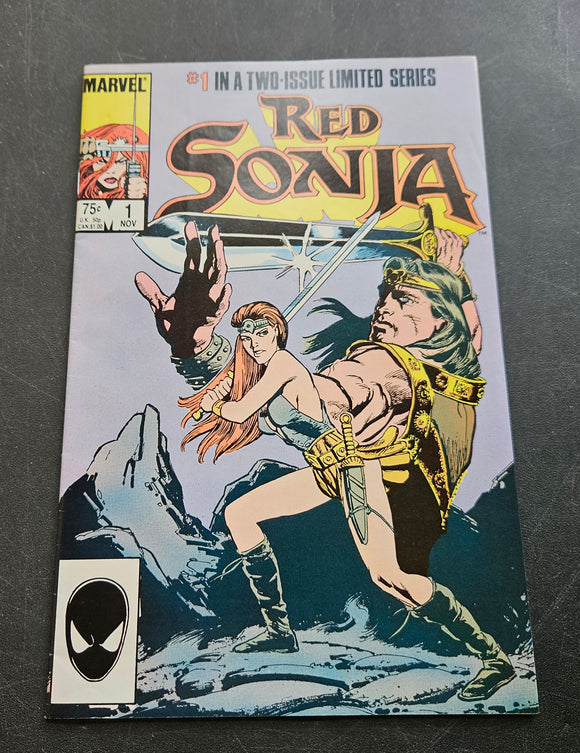 Red Sonja - Vol 2 #1 - Two-Issue Limited Series - Nov 1985 - Marvel - Comic Book