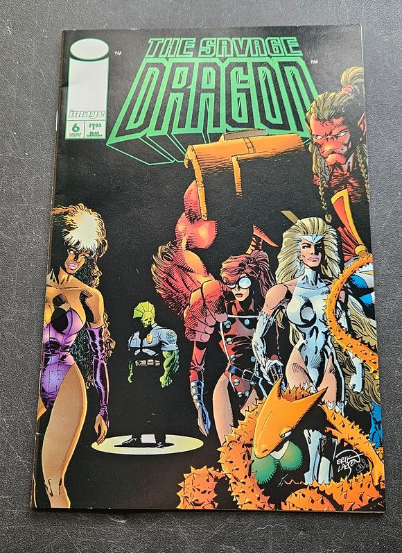 The Savage Dragon - Vol. 2 #6 - November 1993 - Image Comics - Comic Book