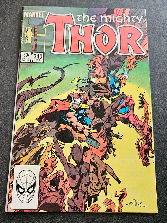 The Mighty Thor - Vol 1 #340 - Through Hel Should Bar The Way - Feb 1984 - Marvel - Comic Book