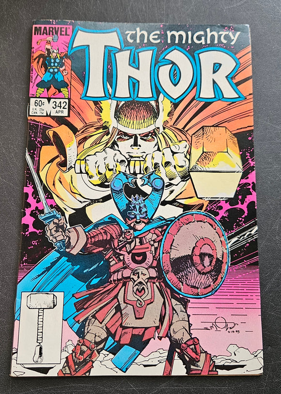 The Mighty Thor - Vol 1 #342 - April 1984 - Marvel - Comic Book