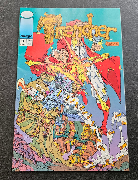 Trencher - Vol. 1 #3 - July 1993 - Image Comics - Comic Book