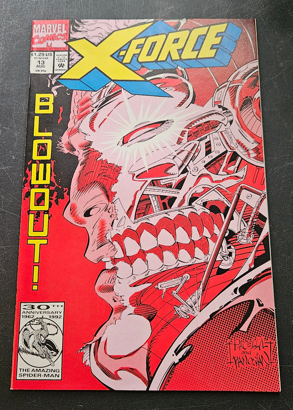 X-Force - Blowout! - Vol. 1 #13 - August 1992 - Marvel Comics - Comic Book