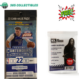 2020-21 contenders basketball jUMBO value pack 22 cards (FREE Sleeves)
