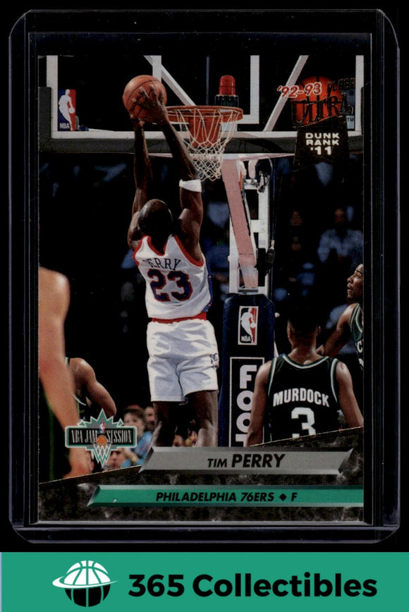 1992-93 Ultra Tim Perry #211 Basketball 76ers