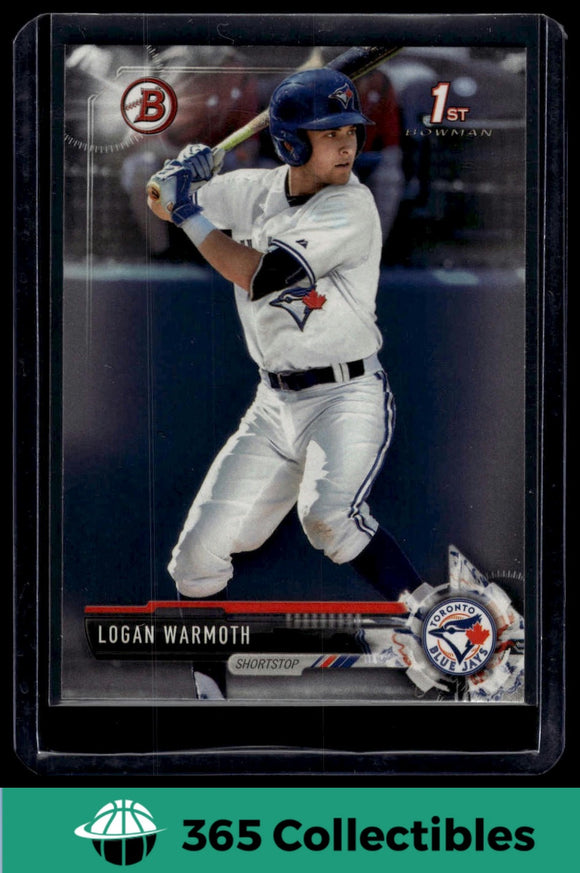 2017 Bowman Draft Logan Warmoth #BD-194 Baseball Toronto Blue Jays