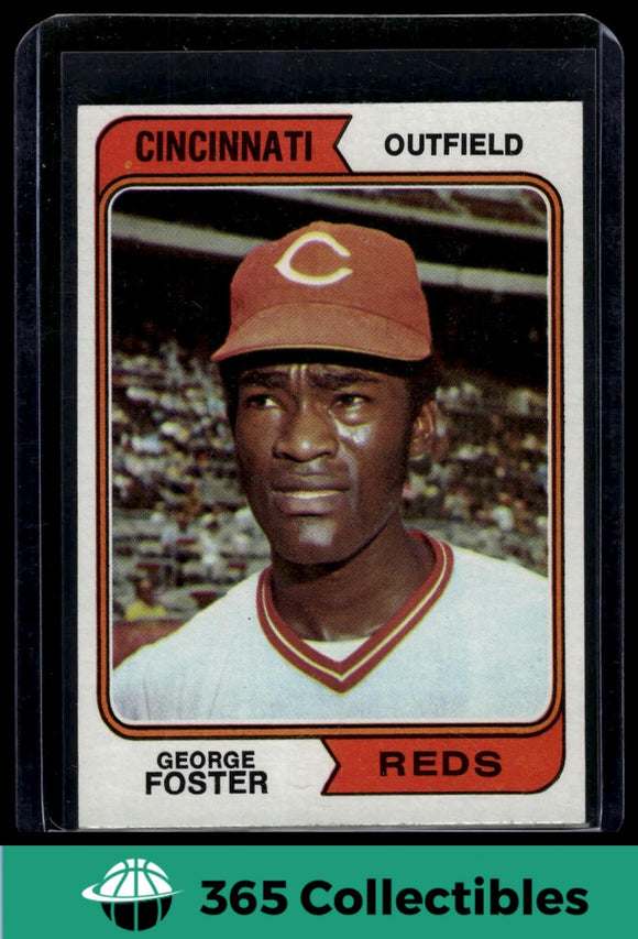 1974 Topps George Foster #646 Baseball Cincinnati Reds