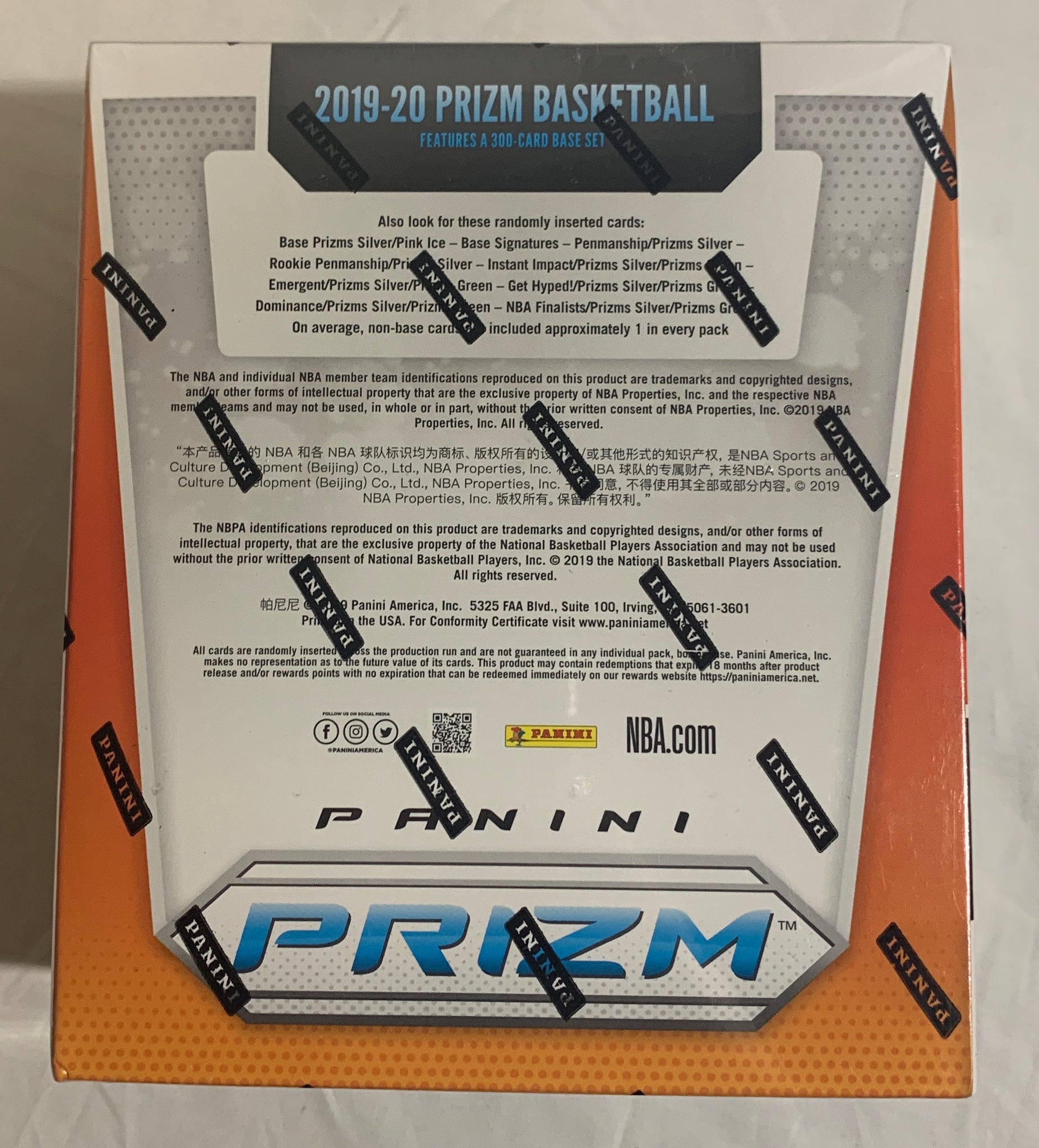 2019-2020 Panini Prizm NBA Basketball Cards Mega Box – 365Collectibles