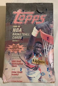 1998-99 Topps Basketball Series 1 Hobby Box