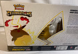 Pokemon Celebrations Premium Figure Collection Pikachu VMax Box (8 Celebrations 4-card booster packs per Box)