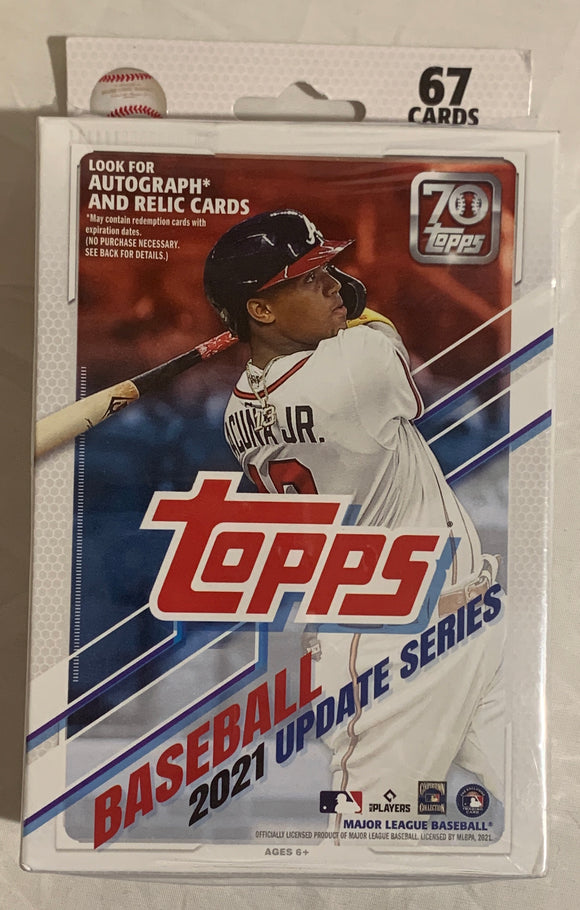 2021 Topps Baseball Update Series Hanger Box