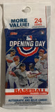 2019 Topps Opening Day MLB Baseball 24-Card Value Fat Pack